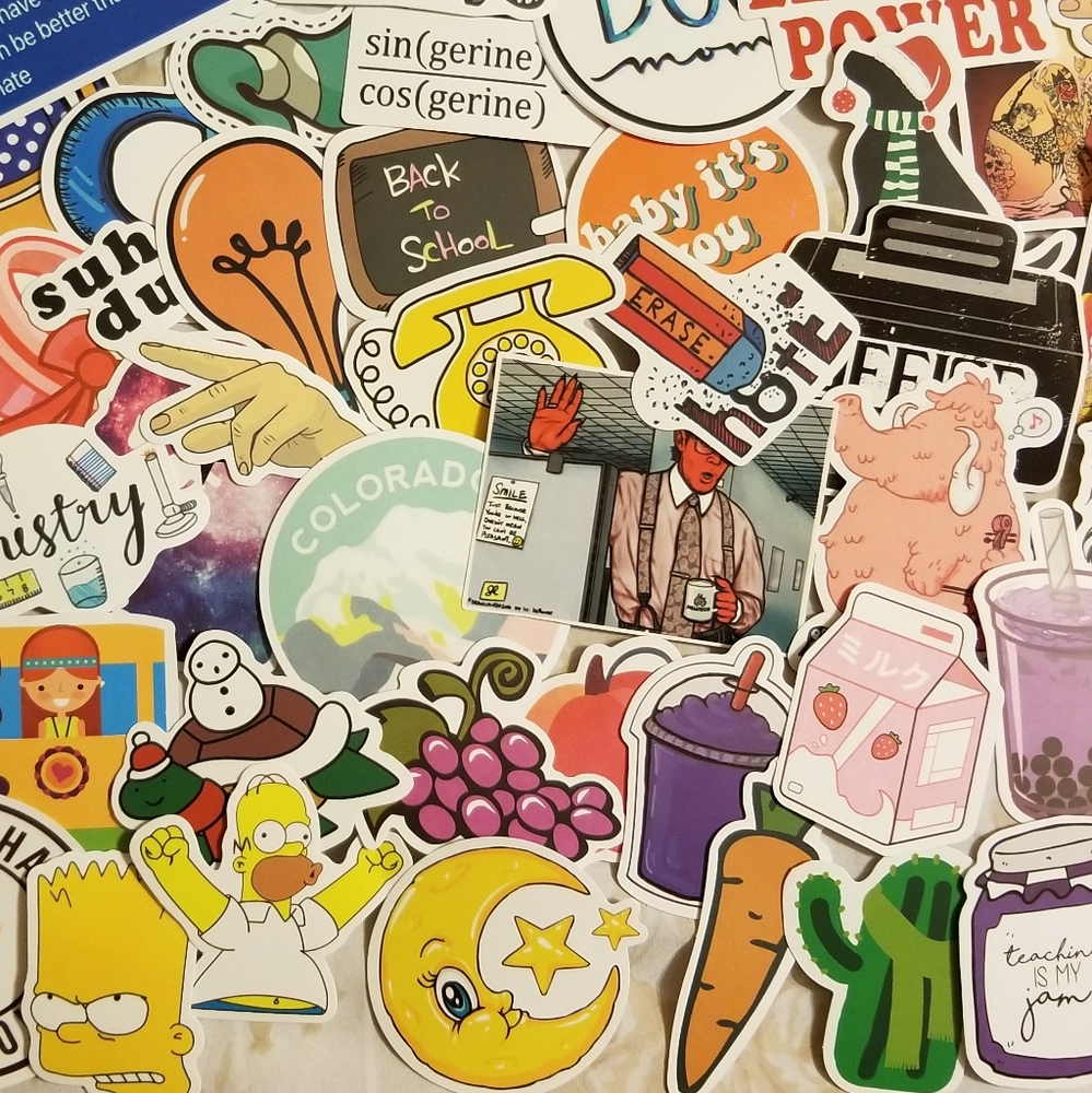 4/$12 Sale NEW Fun Mystery Sticker Bundle - Picture 5 of 5